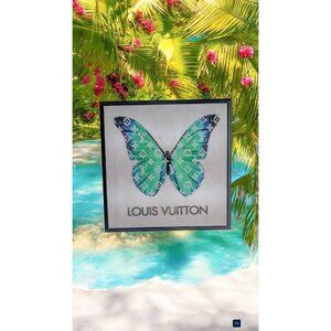 Crystal Lux FASHION INSPIRED Framed Art - BRAND NEW